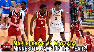 Minnesota Game Of The Season?! Wayzata vs Maple Grove Was Wild!