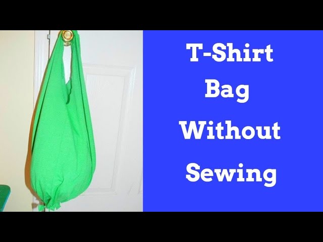 How to Transform a Branded Bag into a Cute Pocket Tote {A No-Sew Tutorial}