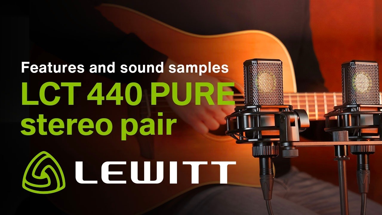 LEWITT LCT 440 PURE Stereo Pair: Affordable Stereo Recording Kit