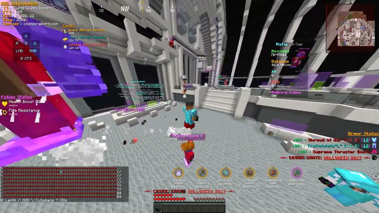 CosmicReborn CC opening