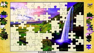 Puzzle #4613 gameplay || HD New amazing waterfall jigsaw puzzle game video  screenshot 3