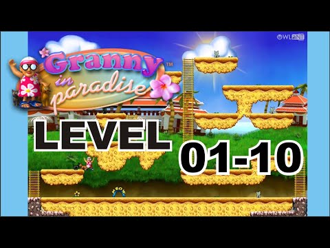 GRANNY IN PARADISE | Level 1-10 | Super Granny Series