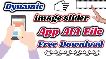 Dynamic image slider app AIA free dawanlod now || kodular best AIA free dawanlod