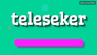 كيف تقول تيليسكير؟  #teleseker (HOW TO SAY TELESEKER? #teleseker) screenshot 4