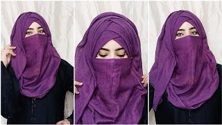 Winters Special Hijab Tutorial Criss Cross Hijab Tutorial Full Coverage Hijab Hijab Tutorial