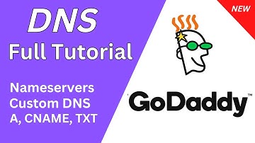 How to Add DNS Records - A, CNAME, TXT, Nameservers on Godaddy Domain