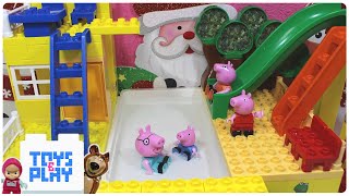 Peppa Pig Français - Peppa Pig maison avec piscine - Jouets pour enfants