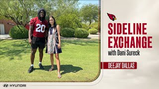 Sideline Exchange with DeeJay Dallas | Arizona Cardinals
