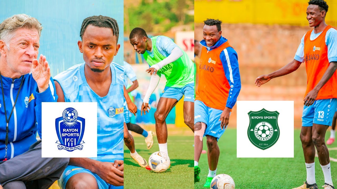 Rayon Sports yakoze imyitozo ya nyuma yitegura Kiyovu Sports - YouTube