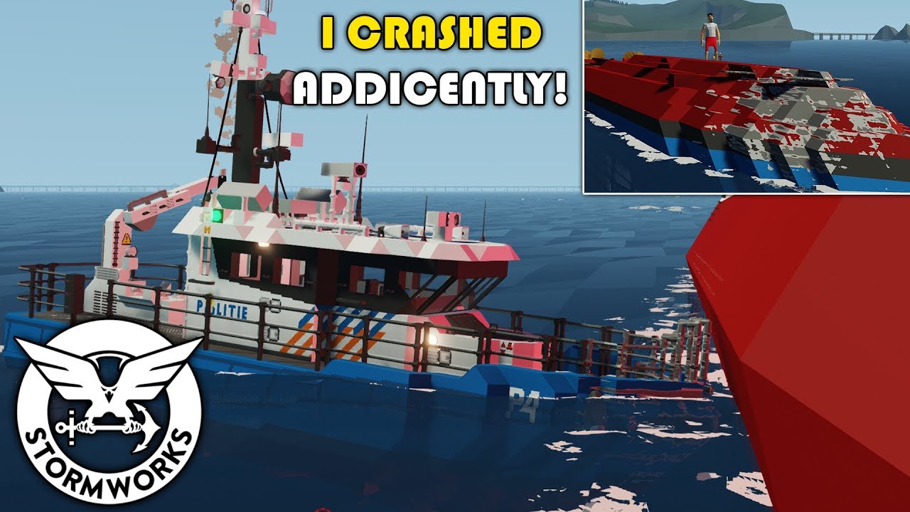 Autopilot Hit The Tanker! Stormworks Gameplay YouTube
