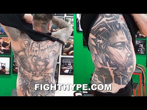 Errol Spence Jr Shows Off New Back Tattoos Looks Dope  YouTube