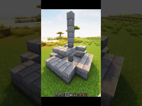 Minecraft Super Beautiful Fountain #minecraft #shorts