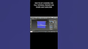 HOW TO CREATE CURTAIN 3DSMAX | CURTAIN MODELING IN 3DSMAX | #3DSMAX | 3DSMAX ME CURTAIN KESE BANAYE