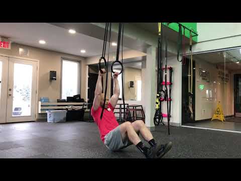 Seated Ring Pull-ups