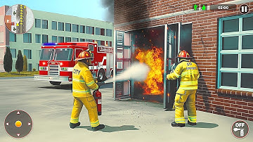 City Rescue Fire Truck Simulator Game – Android Gameplay (Part 2)