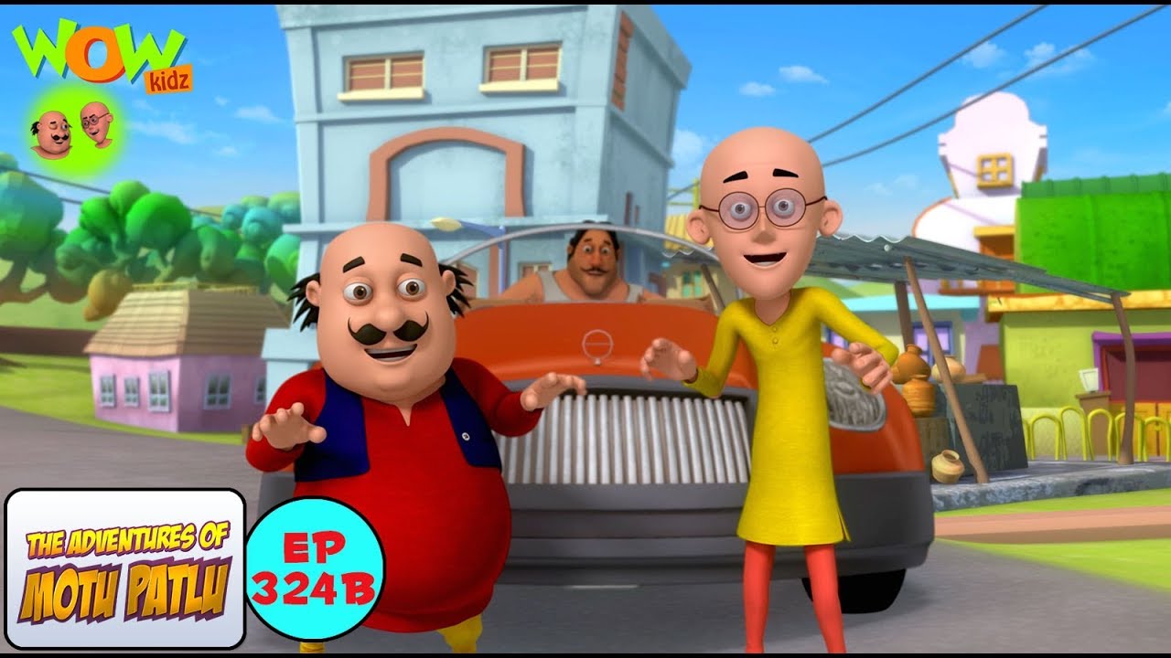 Boxer ki Car | Motu Patlu in Hindi | 3D Animation Cartoon for Kids | As seen on Nickelodeon