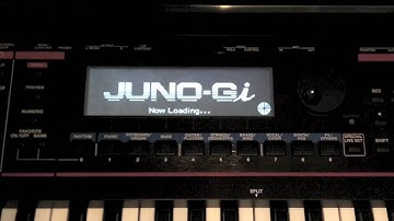 Juno Gi Basic Intro to Front Panel Part 1