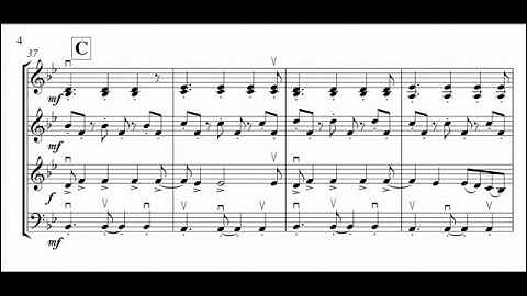 THE FRAY string quartet arrangement+ sheet music 