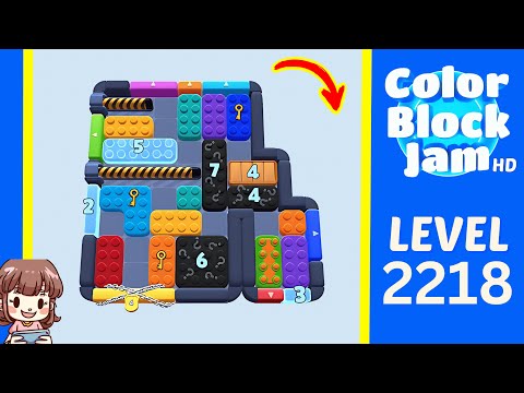 Color Block Jam Level 2218 walkthrough video preview