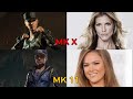 MK X and MK 11 Voice actors compeartion