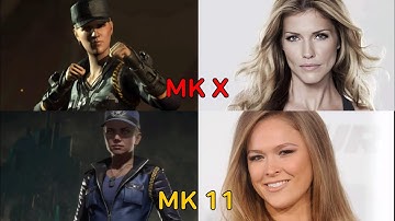 MK X and MK 11 Voice actors comparison