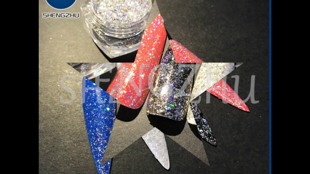 ShengZhu Holographic flakes.