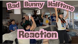 Bad Bunny SuperBowl Halftime Show reaction// My families reaction.