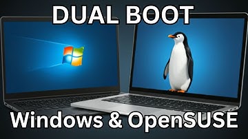 How to dual boot openSUSE and Windows
