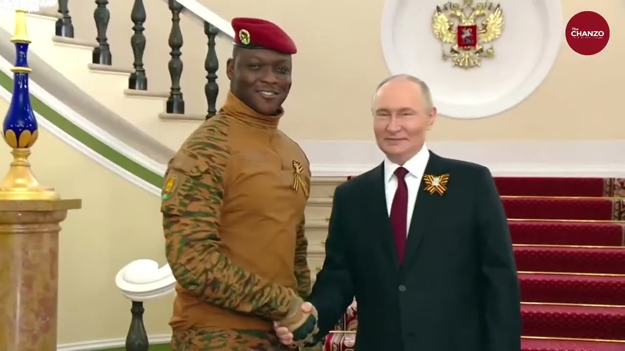 Angalia Kapteni Traore Alivyopokelewa na Putin Moscow Urusi