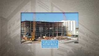 Time lapse video: Construction of Sarasota Memorial Hospital 9-Story Courtyard Tower