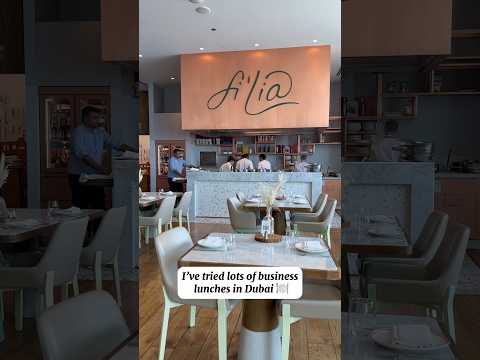 A business lunch