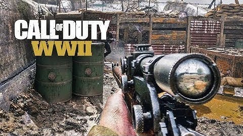 Call Of Duty WW2 Quick Scope (DIamond Sniper)