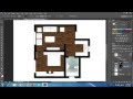 Adobe Photoshop CS6 - Rendering a Floor Plan - Part 1 - Floors and Pattern