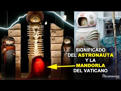 Astronauta Belén vaticano SIGNIFICADO / Hathor Gabriel / Simbología de la MANDORLA