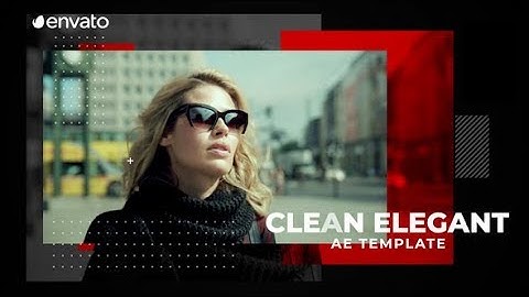 Clean Elegant Intro - After Effects Template