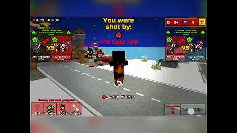 Pixel Gun 3d (Clan siege) gameplay