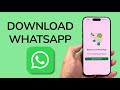 How To Download WhatsApp On iPhone (iOS)