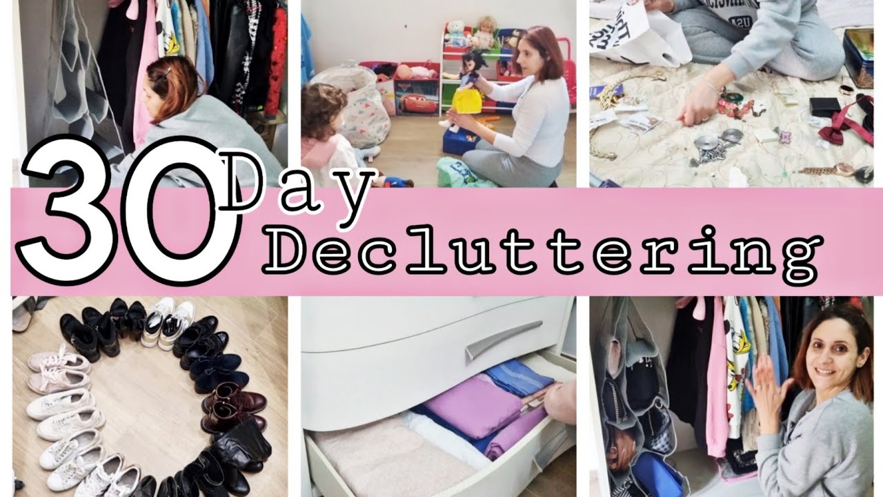 PULISCI E RIORDINA SFIDA 30 GIORNI DI DECLUTTERING #decluttering #puliziemotivazionali #minimalismo