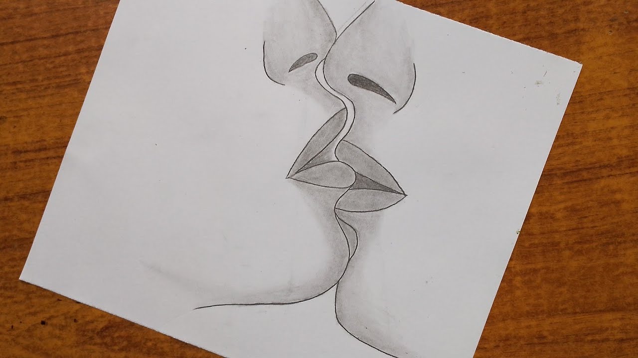 how-to-draw-a-lips-kiss-drawing-for-kiss-step-by-step-pencil