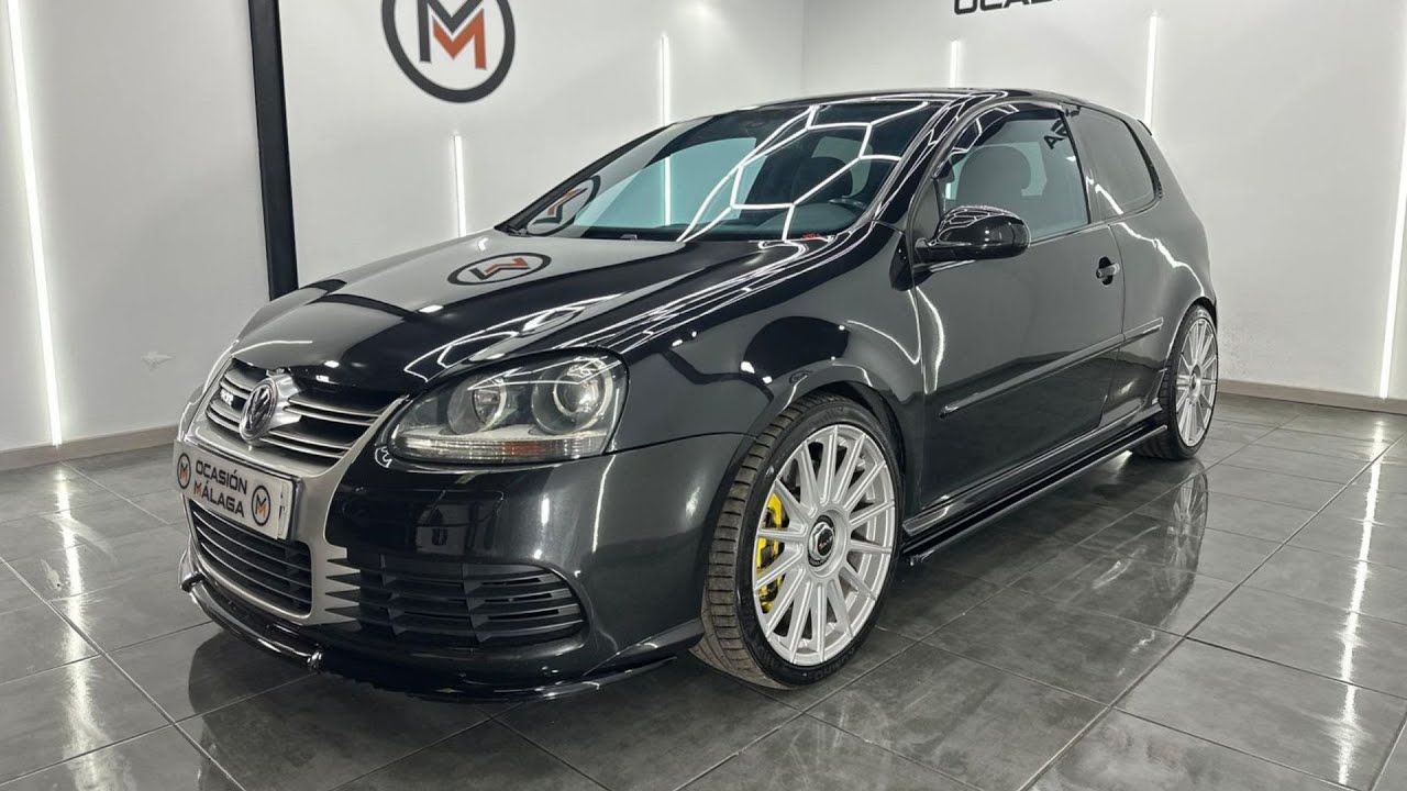 VOLKSWAGEN GOLF V R32 250Cv del año 2006 con y sólo 180.000 km certificados.