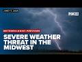 Strong tornadoes possible in Illinois, Indiana for June 17, 2026; Wisconsin weather outlook