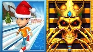 3D Ice Run   Christmas vs Tomb Run screenshot 2