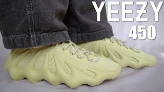 EVERYTHING YOU NEED TO KNOW ABOUT THE YEEZY 450 - Sizing, How to Style ++ Yeezy 450 Sulfur Review