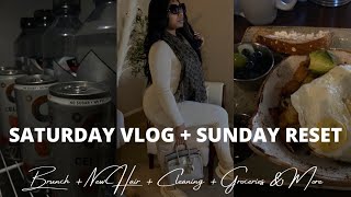 VLOG: BRUNCH + NEW HAIR + NEW SHOW + BDAY TRIP PLANNING + SUNDAY RESET + GROCERY SHOPPING + CLEANING by ZAFIRAH OFFICIAL 104 views 2 years ago 16 minutes