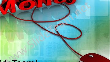 Make Money With Computer Mouse Finance PowerPoint Templates PPT Backgrounds  1112 Slides Backgrounds