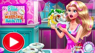 Ellie Dish Washing Realife - Dress Up Games for Girls | Online Games | Kids Games screenshot 5