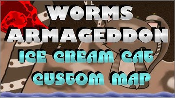 Worms Armageddon Ice Cream Cat Custom Map Online Match
