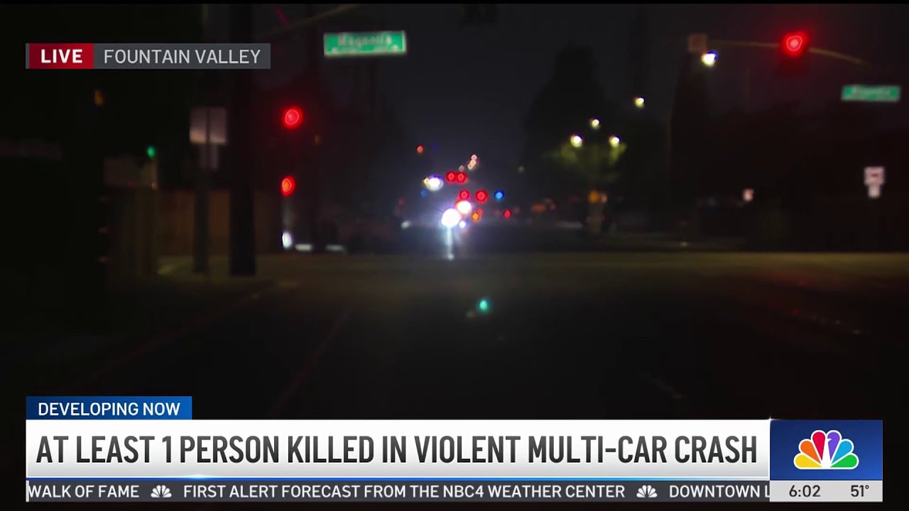 At least one person killed in violent multi-car crash in Fountain ...