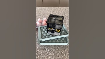 ICE CUBE RESTOCK #iceasmr #asmr #icecube #icecuberestock #icetray