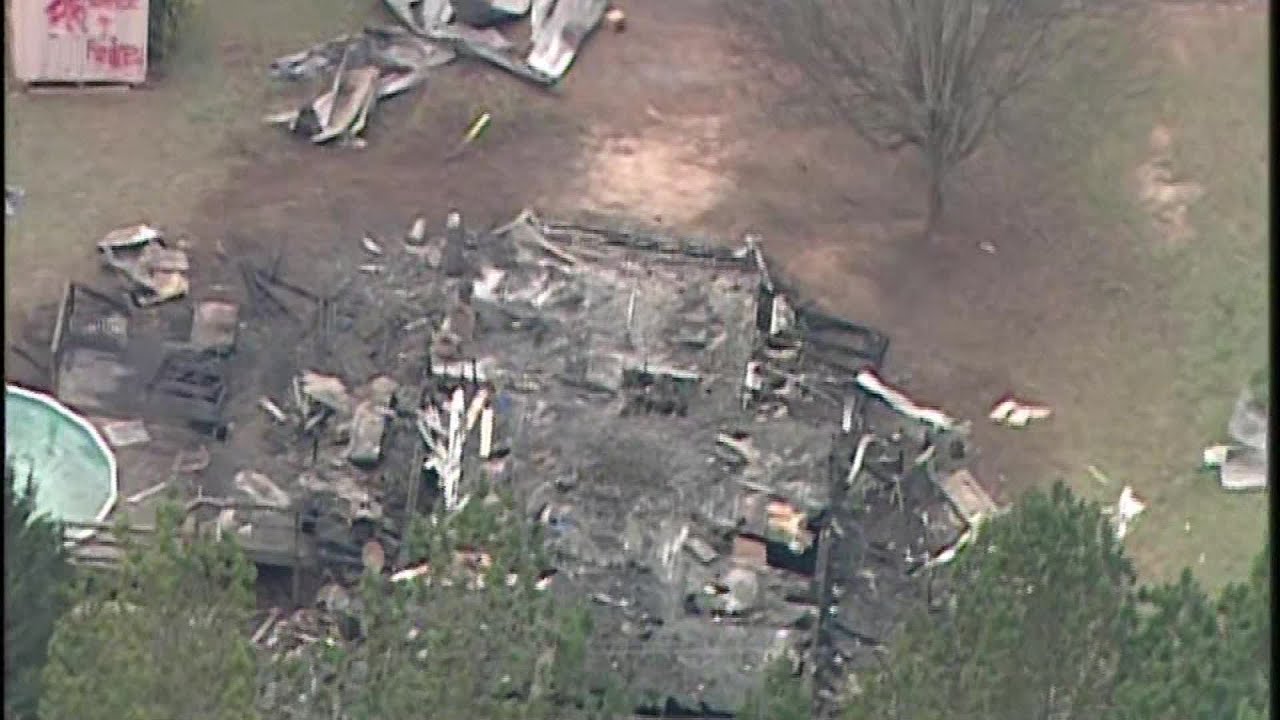 WATCH Aerial video of house explosion YouTube
